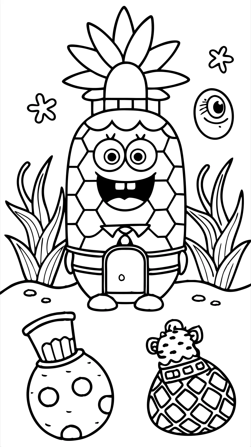 spongebob coloring pages printable free